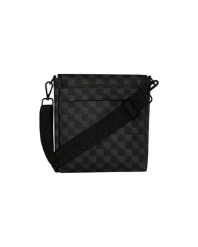 Sprayground Sharks In Paris Balloon Black Messenger Sling Bag