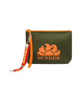 Sundek Bag in Military Green Neoprene