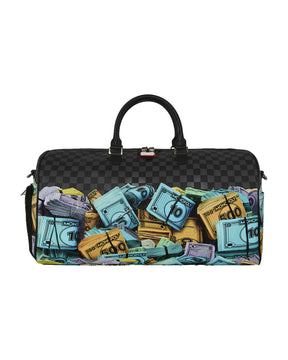 Borsone Sprayground Monopoly Money Stacks Duffle