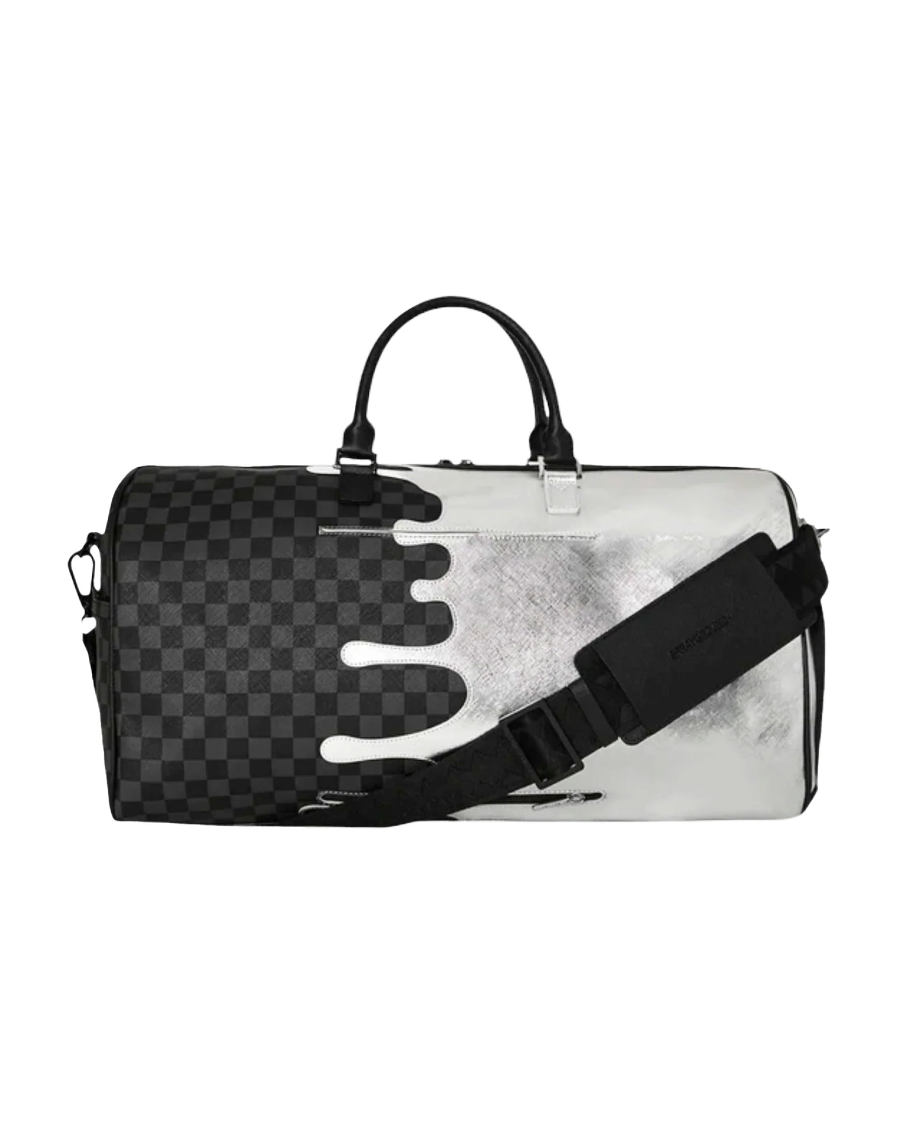 Borsone Sprayground Silver Side Drip Duffle