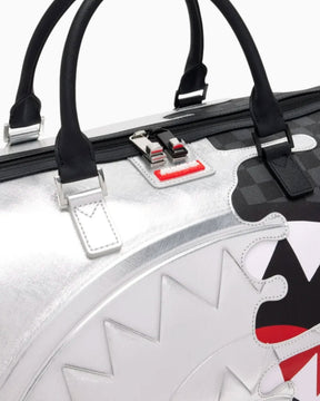 Borsone Sprayground Silver Side Drip Duffle