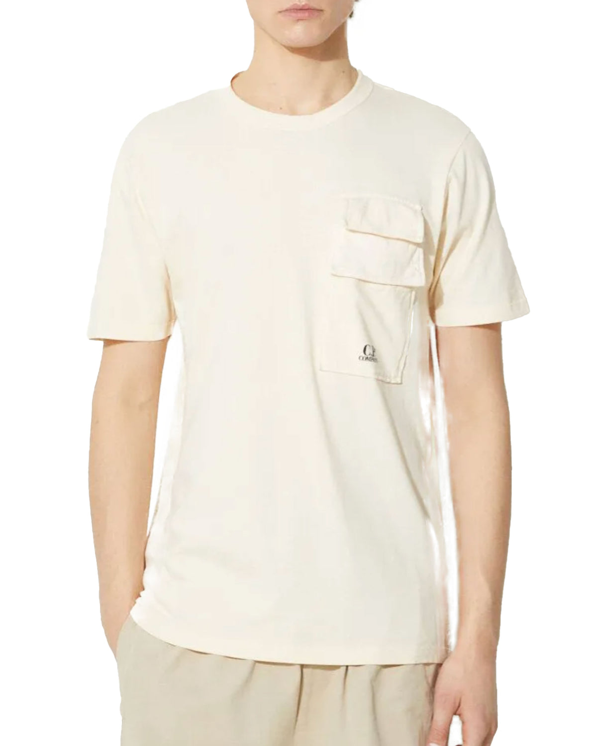 CP Company 20-1 Jersey Flap Pocket T-shirt Pistacchio Shell