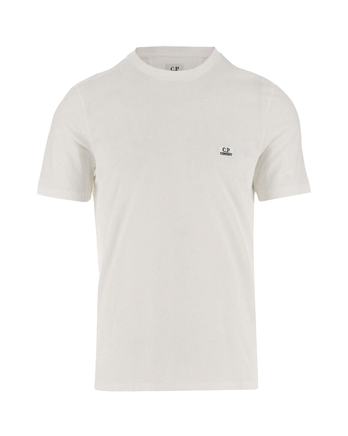 CP Company 30-1 Jersey Logo White