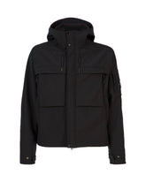 CP Company C.P. Shell-R Hooded Jacket Black