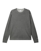 Polo CP Company Cotton Crepe Double Dyed Crewneck Sweater Gunmetal
