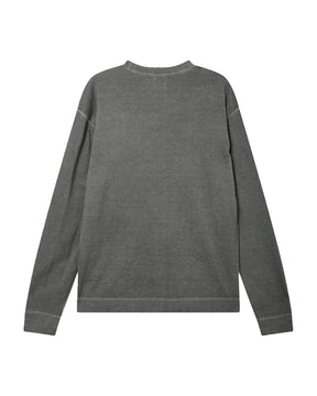 Polo CP Company Cotton Crepe Double Dyed Crewneck Sweater Gunmetal