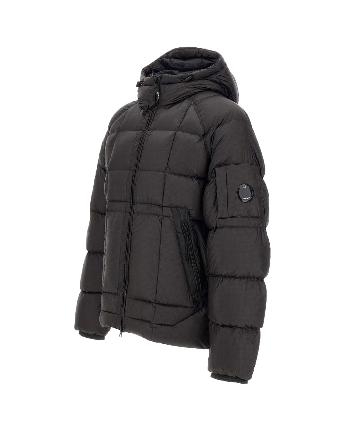 CP Company D.D. Shell Hooded Down Jacket Black