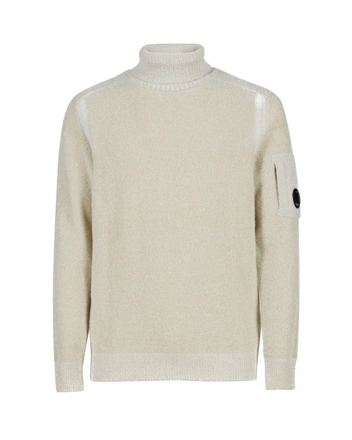 CP Company Fleece Knit Roll Neck Mojave Desert