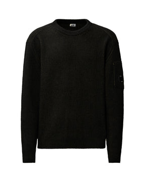 CP Company Knitwear Crew in Fleece Knit Capers