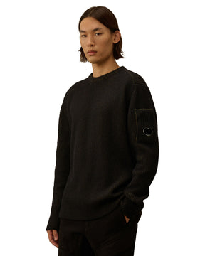 CP Company Knitwear Crew in Fleece Knit Capers