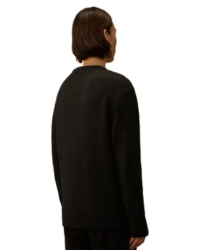 CP Company Knitwear Crew in Fleece Knit Capers