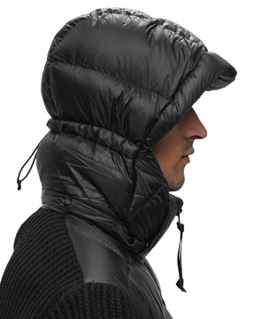 CP Company Knitwear Jacket in Merino Wool Extrafine Nero