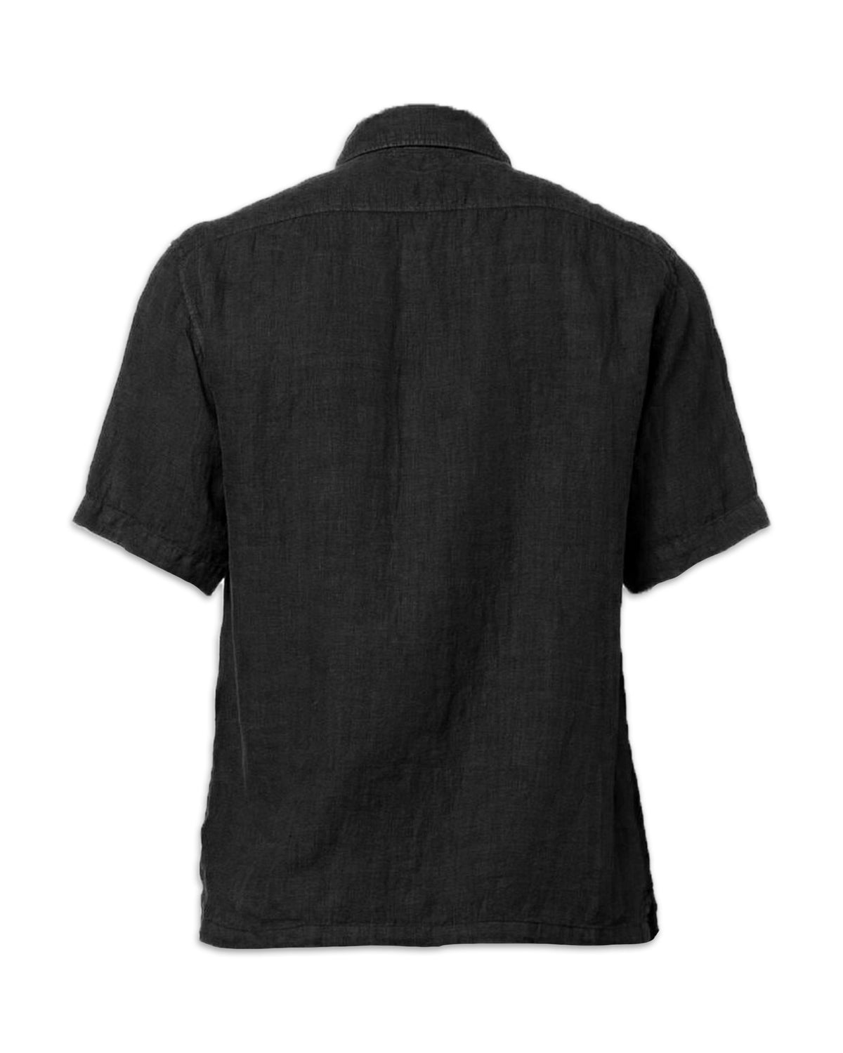 CP Company Lino Pockets Shirt Black