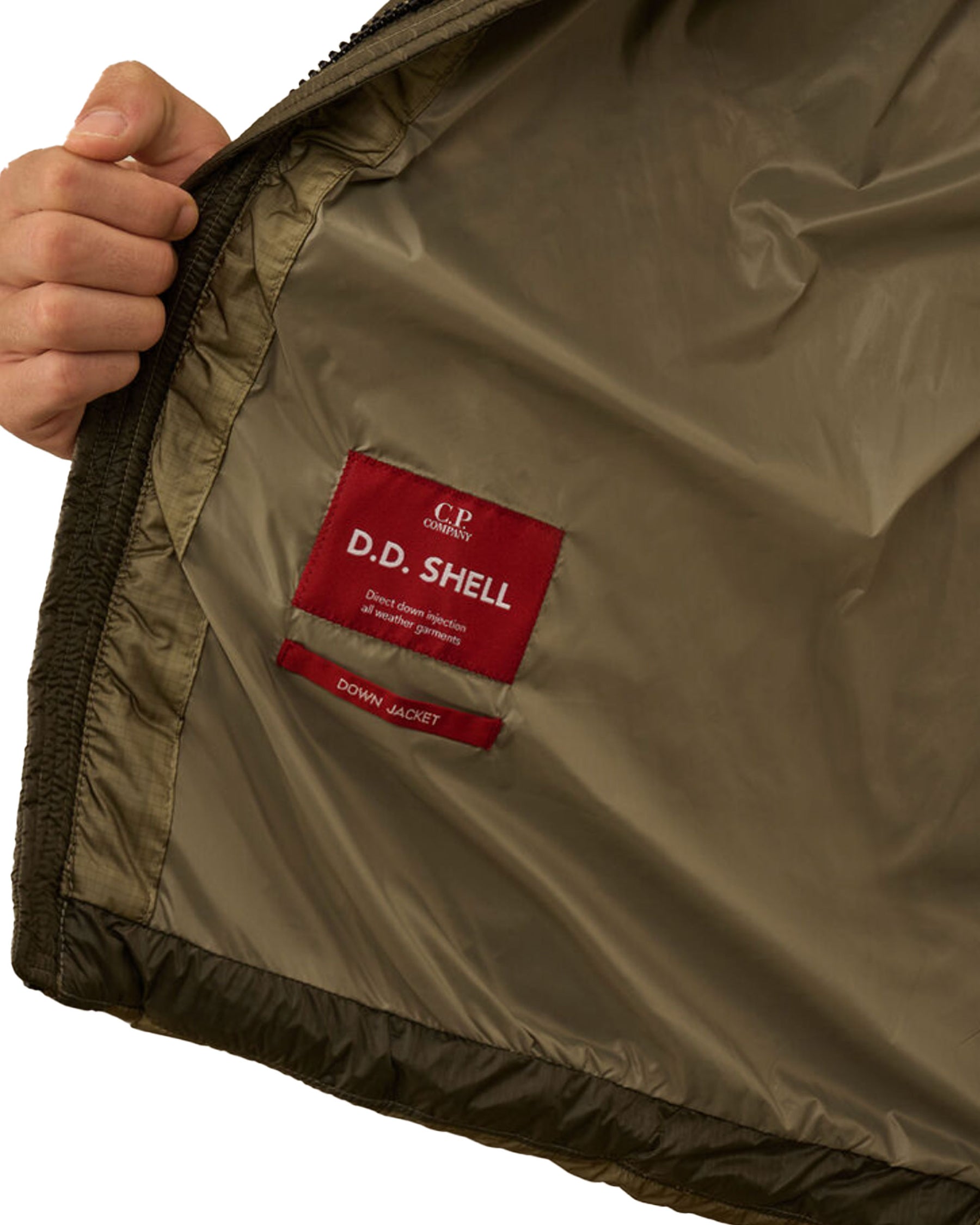 CP Company Medium Jacket in DD-Shell Fallen Rock