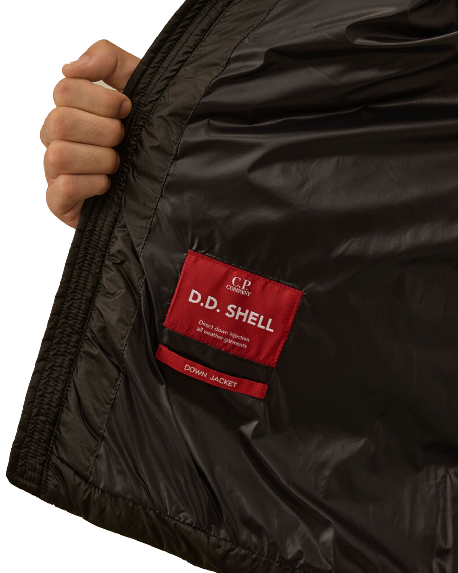 CP Company Medium Jacket in DD-Shell Nero