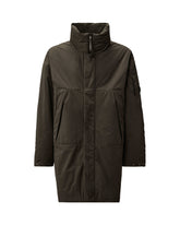 CP Company Outerwear Long Jacket in Pro-Tek Dark Sadow