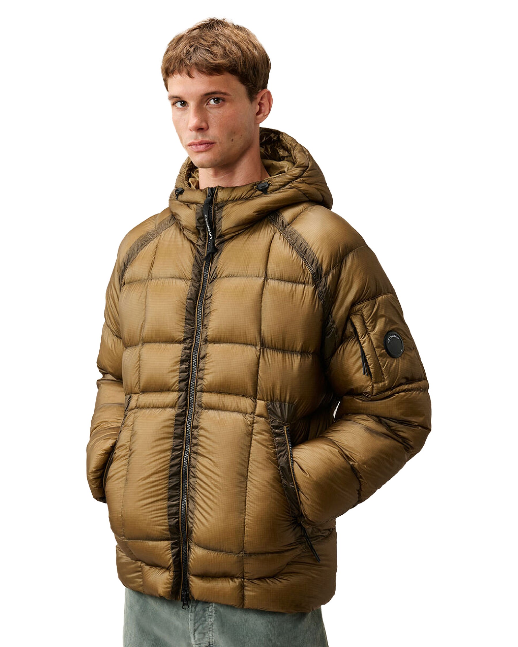 CP Company Outerwear Medium Jacket in DD-Shell Ermine