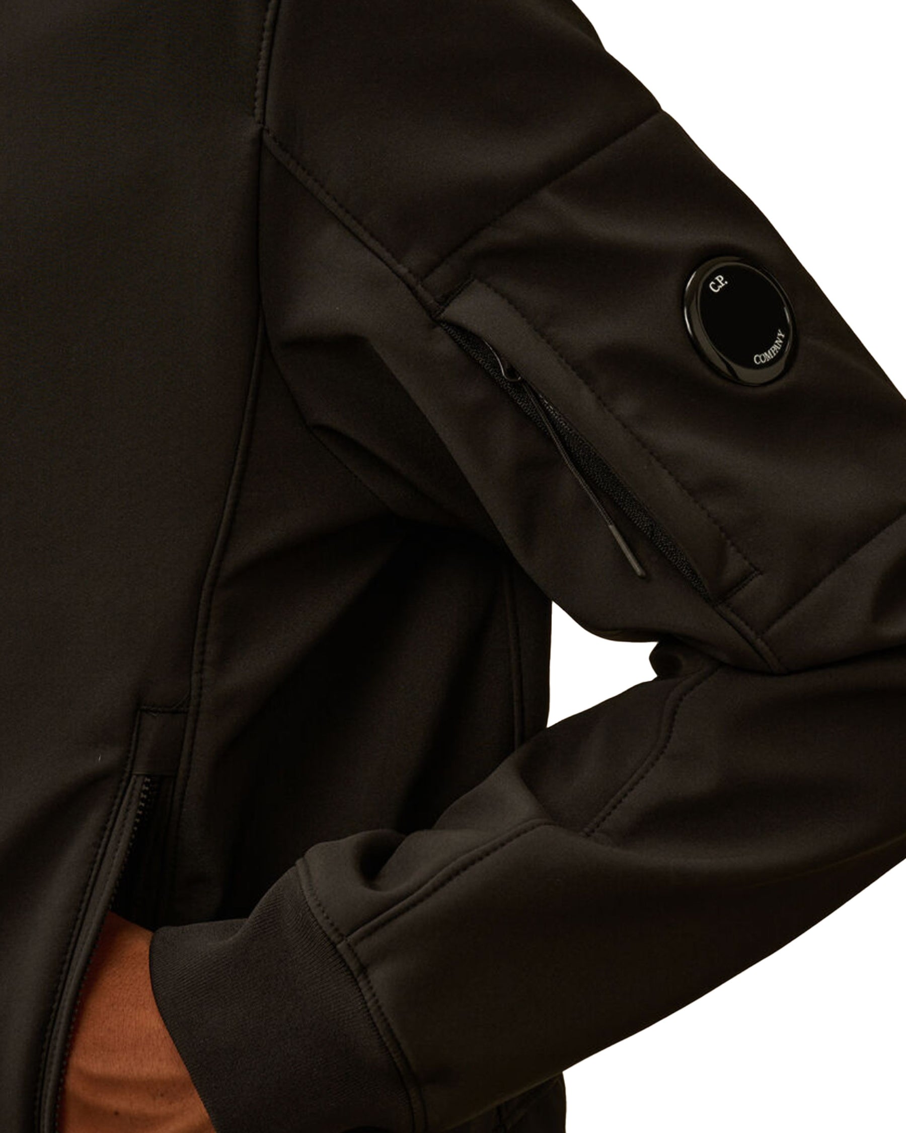 CP Company Outerwear Short Jacket in CP Shell-R Black