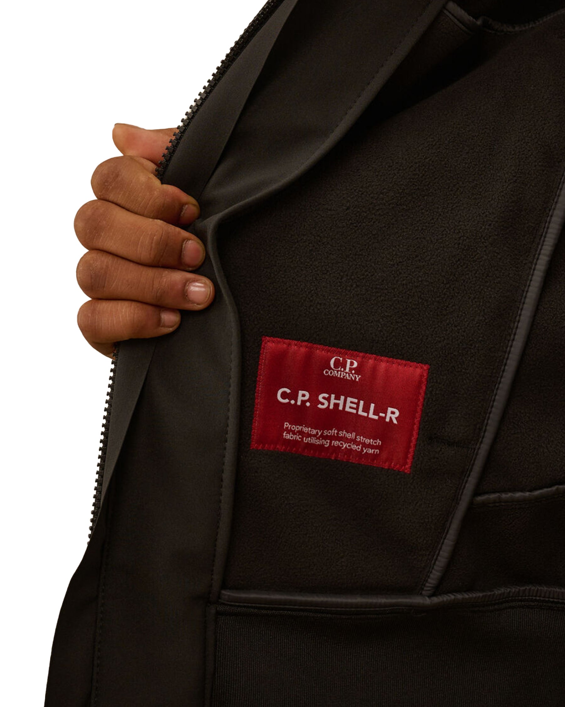 CP Company Outerwear Short Jacket in CP Shell-R Black