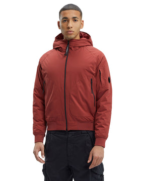 CP Company Pro-Tek Ribbed Hooded Jacket Ketchup