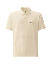 CP Company Stretch Piquet Short Sleeve Polo Bianco