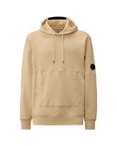 CP Company Sweatshirts Sweat Hooded In Diagonal Raised Fleece Pistacchio Shell