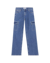 Calvin Klein Extreme Low Rise Baggy Cargo Denim Medium