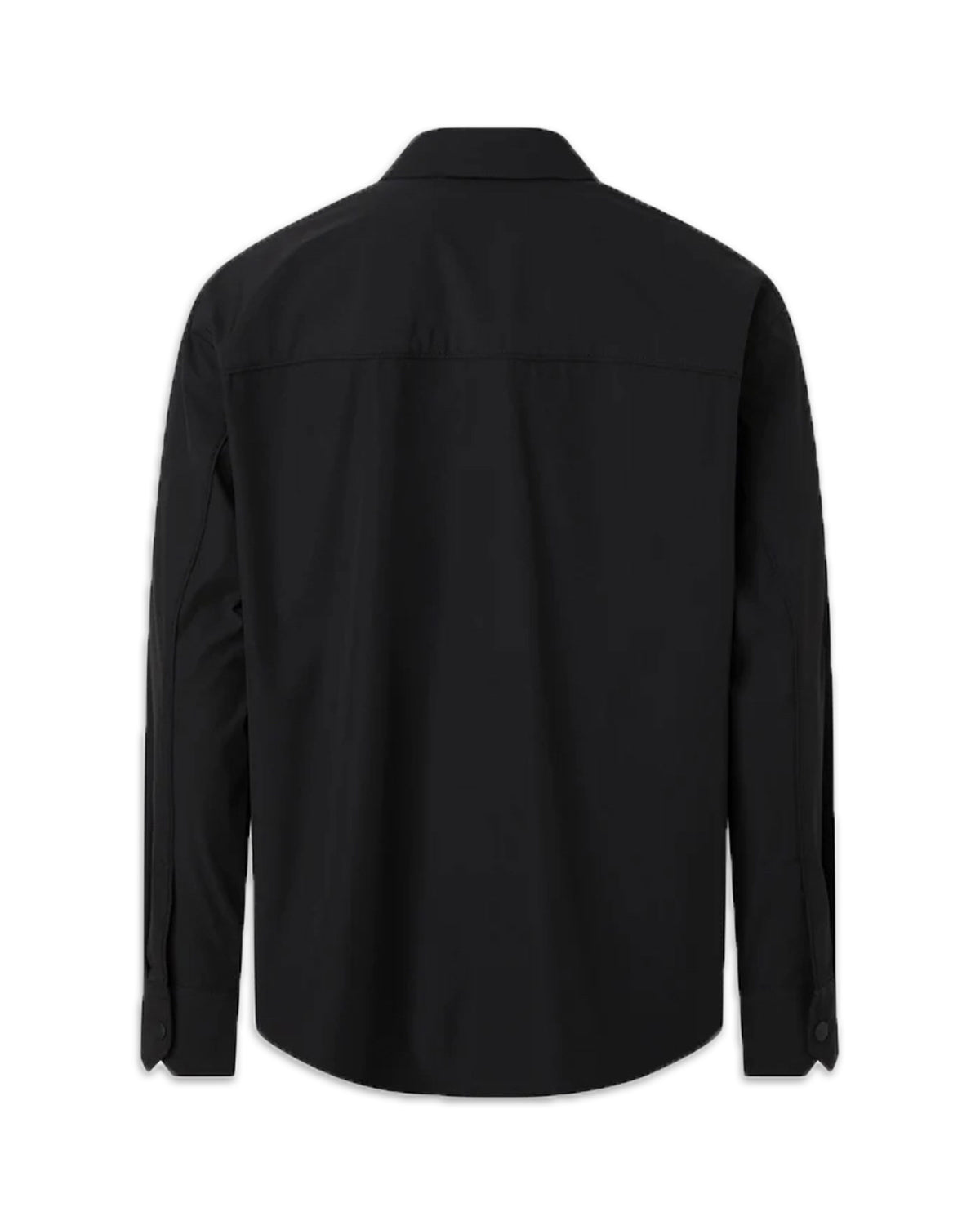Calvin Klein Overshirt Premium Essentials Zip Nero