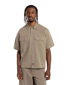Camicia Dickies Unionville Gd Work Shirt Ss Desert Sand