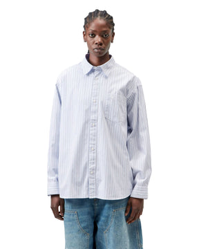 Women's Carhartt Wip Shirt Keene Stripe White