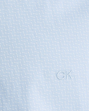Camicia Uomo Calvin Klein Geometric Print Slim Shirt