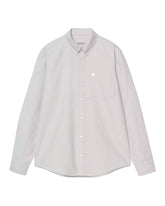 Camicia Uomo Carhartt Wip C-Logo Shady Grey