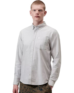 Camicia Uomo Carhartt Wip C-Logo Shady Grey