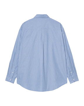 Carhartt Wip Keene Shirt Keene Stripe Curacao Men's Shirt Clear Blue