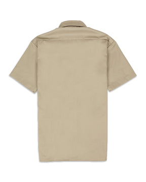 Camicia Uomo Dickies Work Shirt SS Rec Khaki