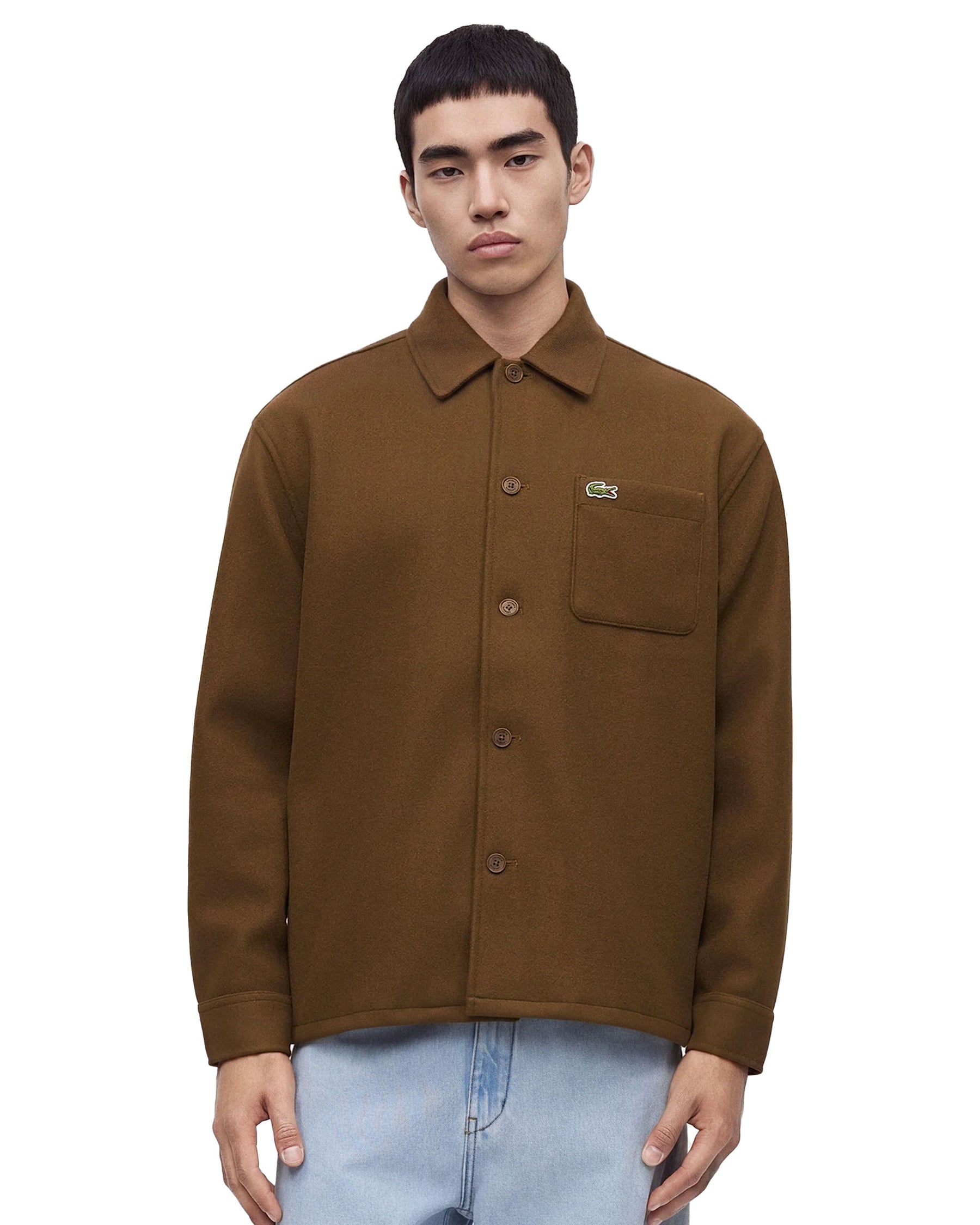 Lacoste Men's Cloth Shirt Light Brown