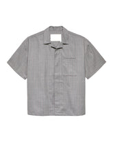 Camicia Uomo New Amsterdam Surfassociation Wijk Shirt Wool Grigio