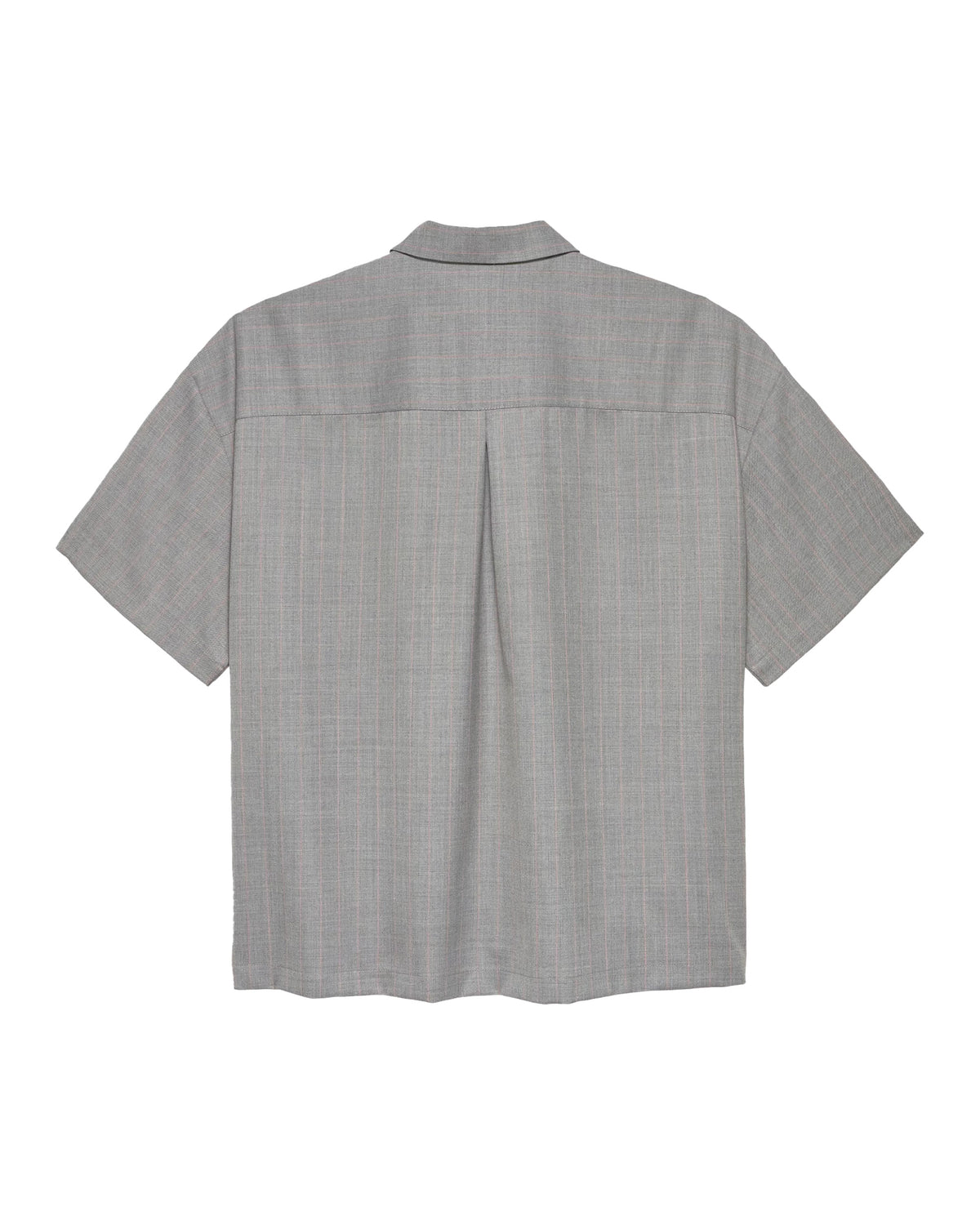 Camicia Uomo New Amsterdam Surfassociation Wijk Shirt Wool Grigio