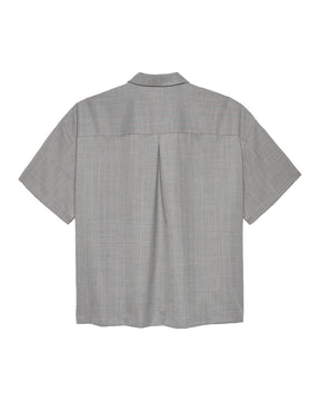 Camicia Uomo New Amsterdam Surfassociation Wijk Shirt Wool Grigio