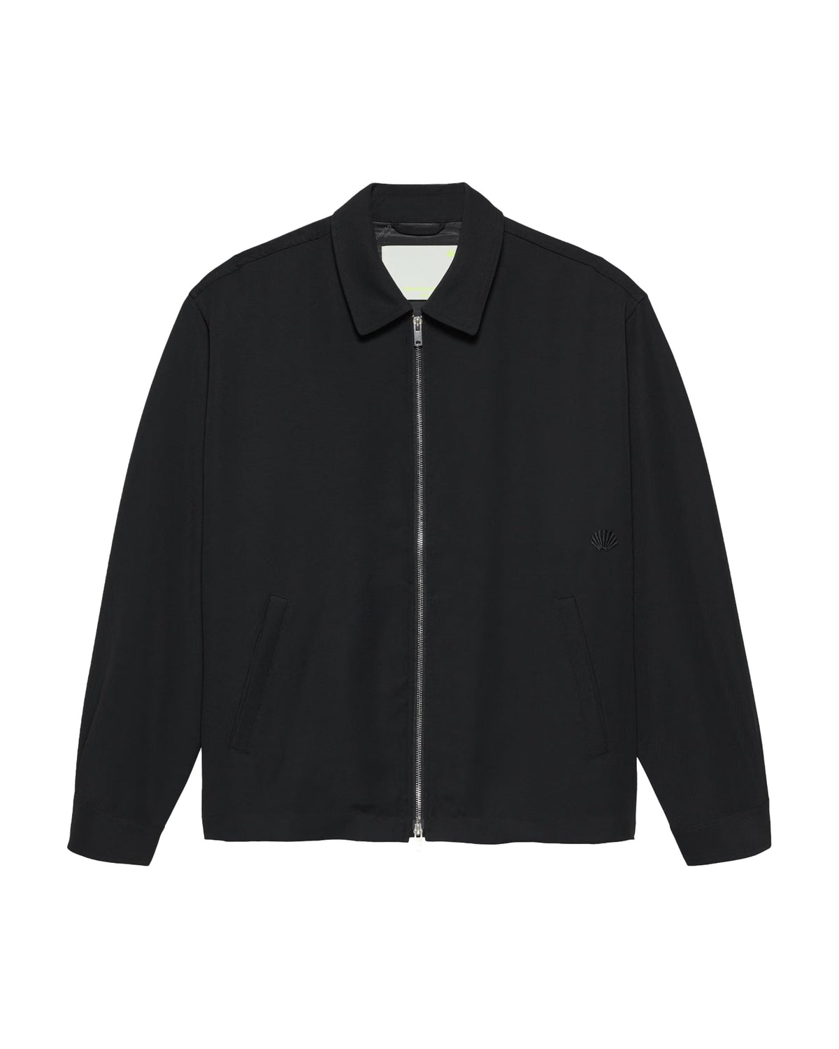 New Amsterdam Surfassociation Men's Zip Up Shirt Black