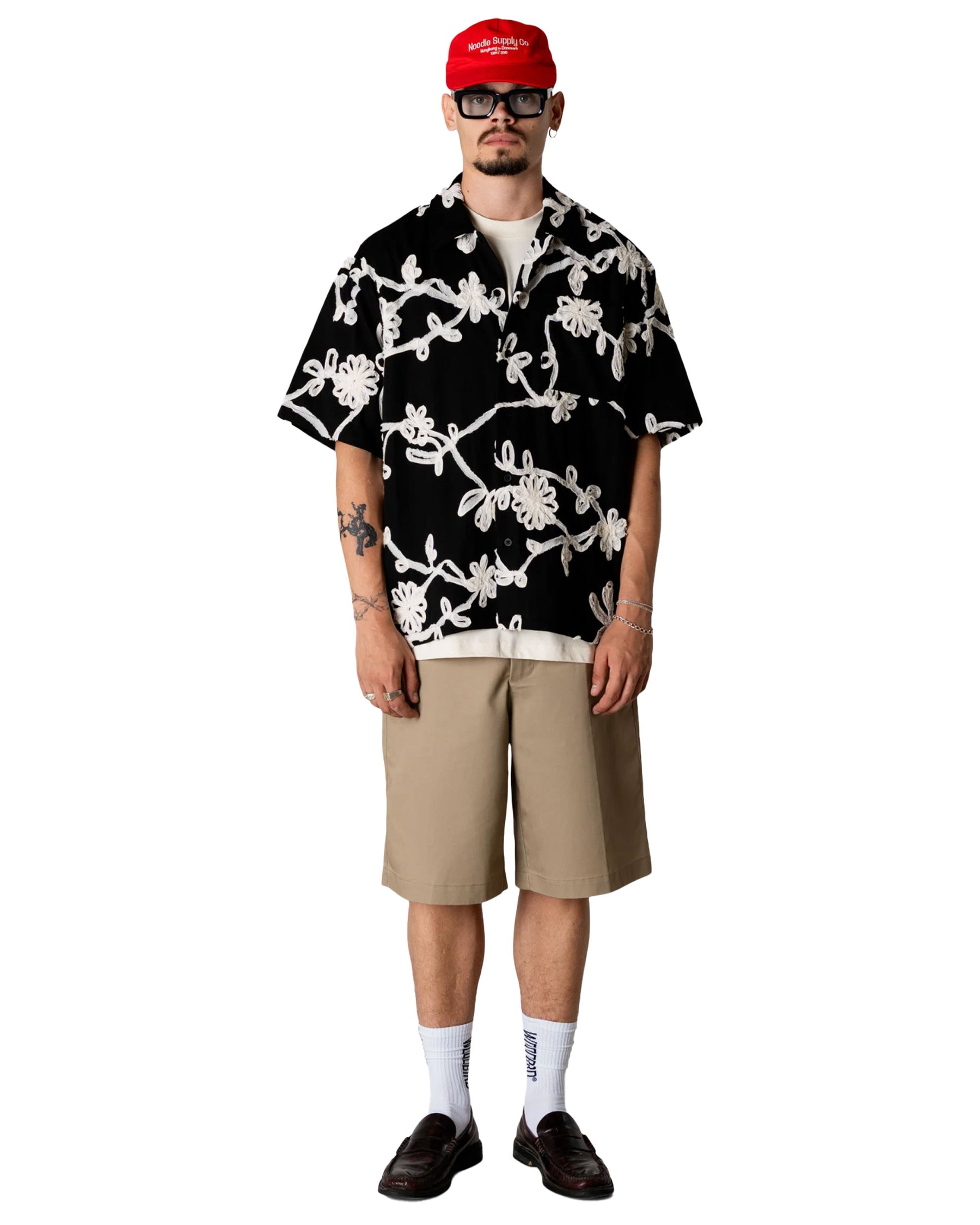 Camicia Uomo Woodbird WBWang Bind Shirt Nero