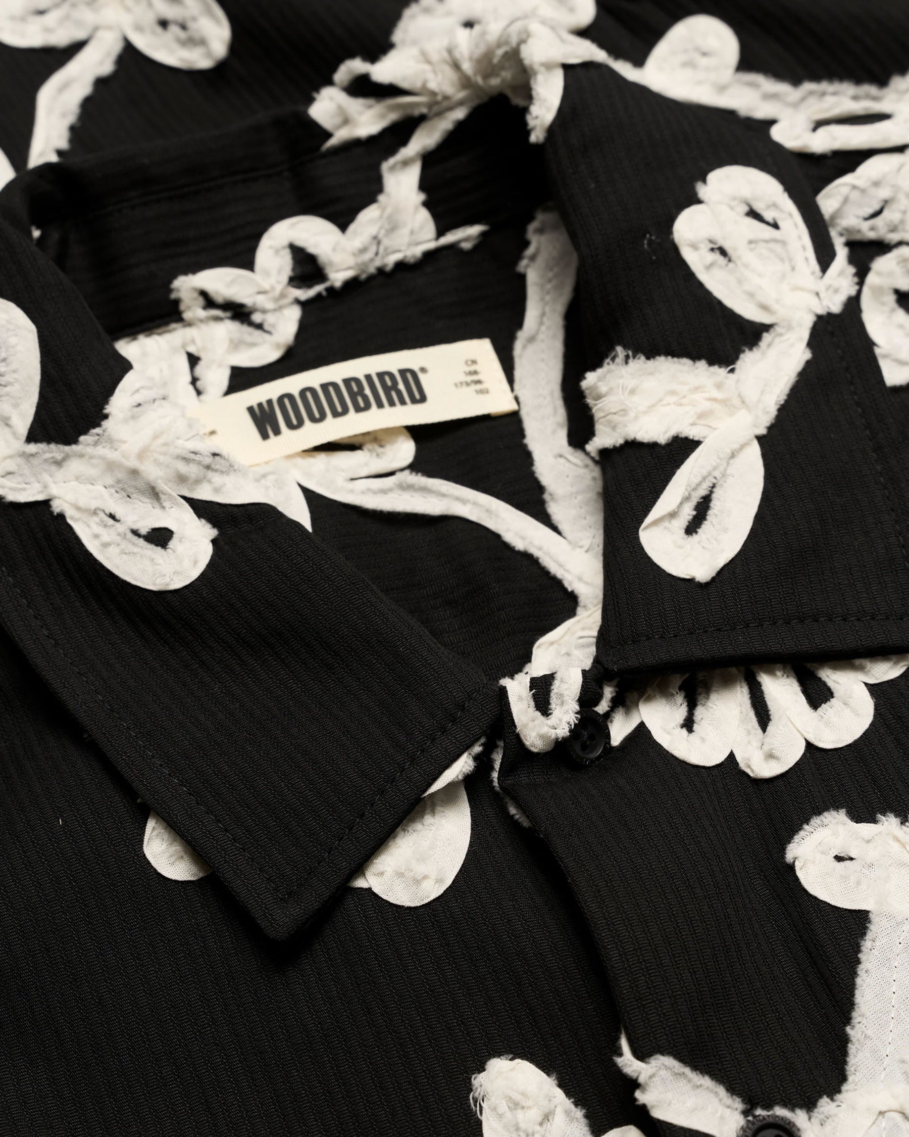 Camicia Uomo Woodbird WBWang Bind Shirt Nero