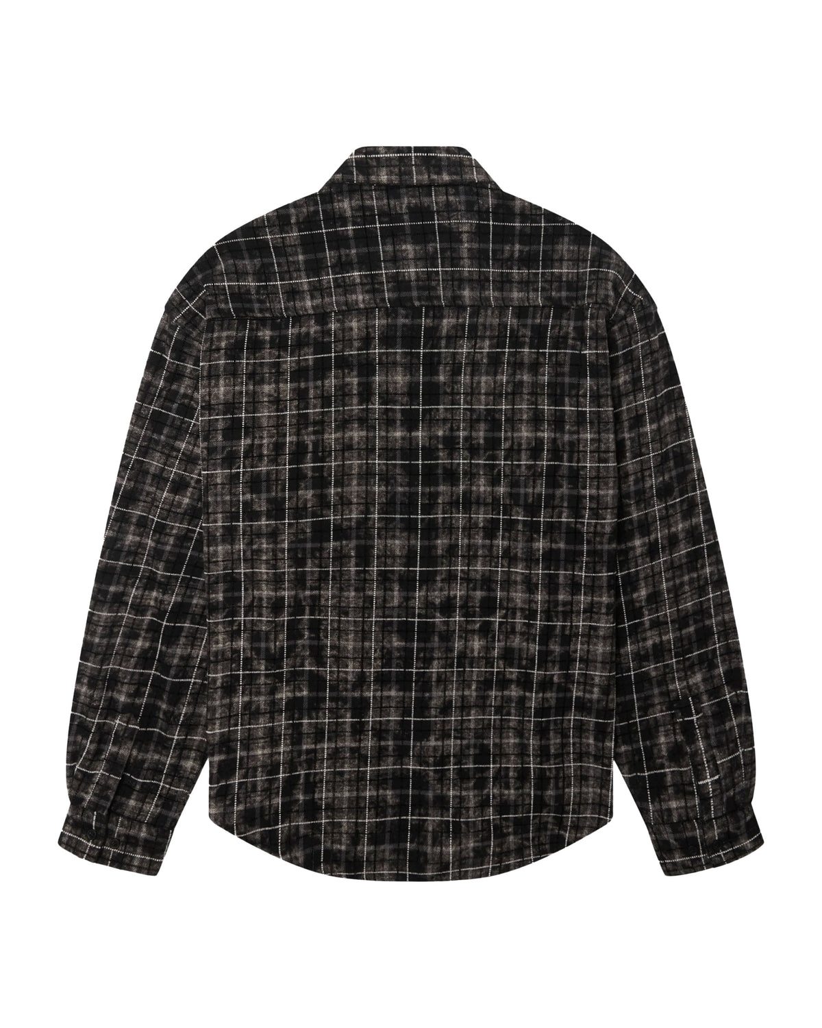 Camicia Uomo Woodbird Wbjong Wash Check Shirt Black-White