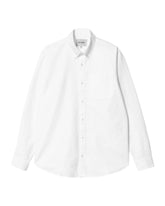 Carhartt Wip Men's Shirt C-Logo Shirt White