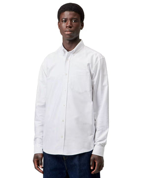 Carhartt Wip Men's Shirt C-Logo Shirt White
