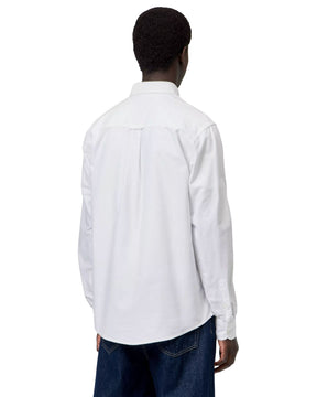 Carhartt Wip Men's Shirt C-Logo Shirt White