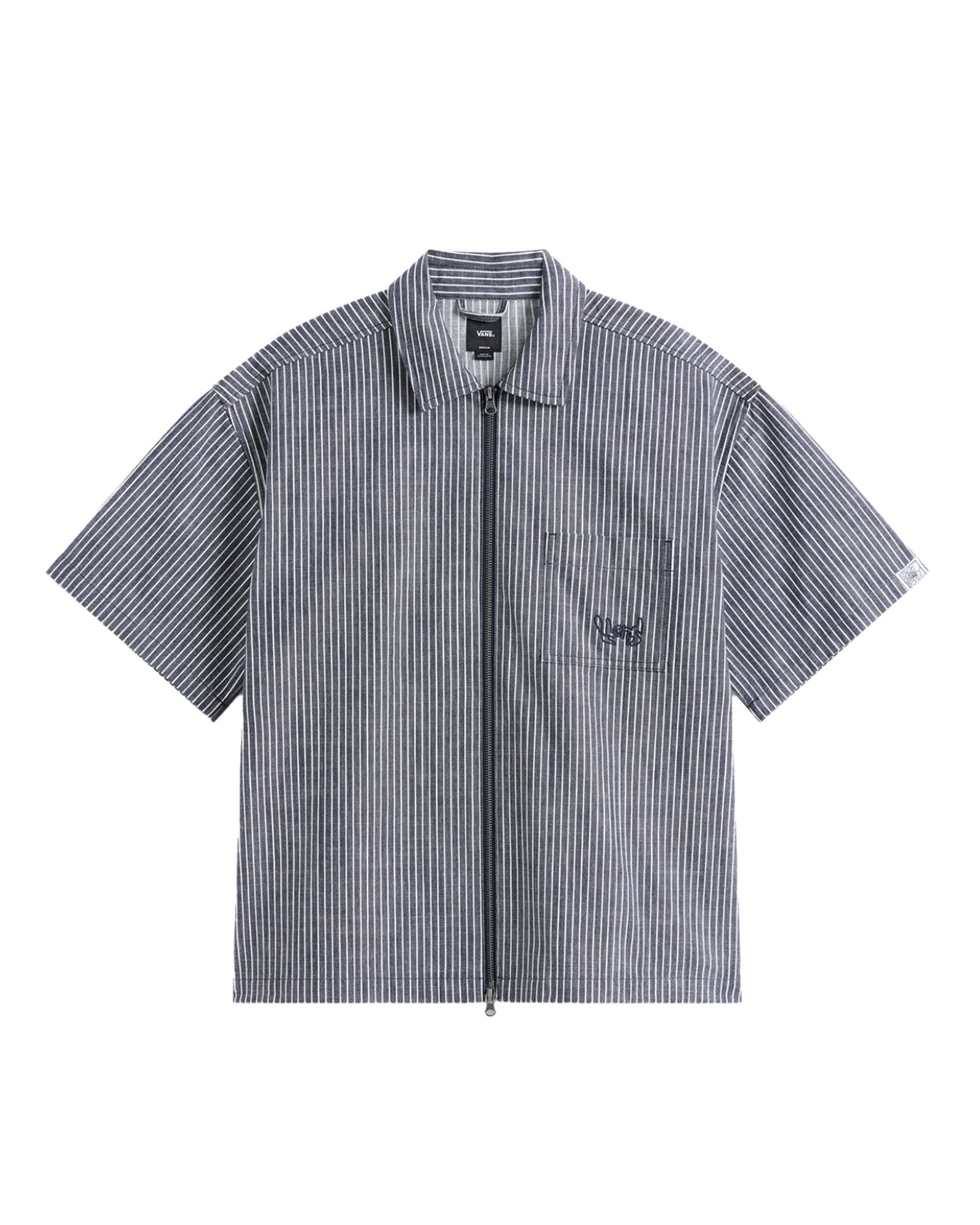 Camicia Vans Raw Instinct Shirt Navy Stripe