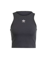 Woman's Tank Tee Adidas Rib Black