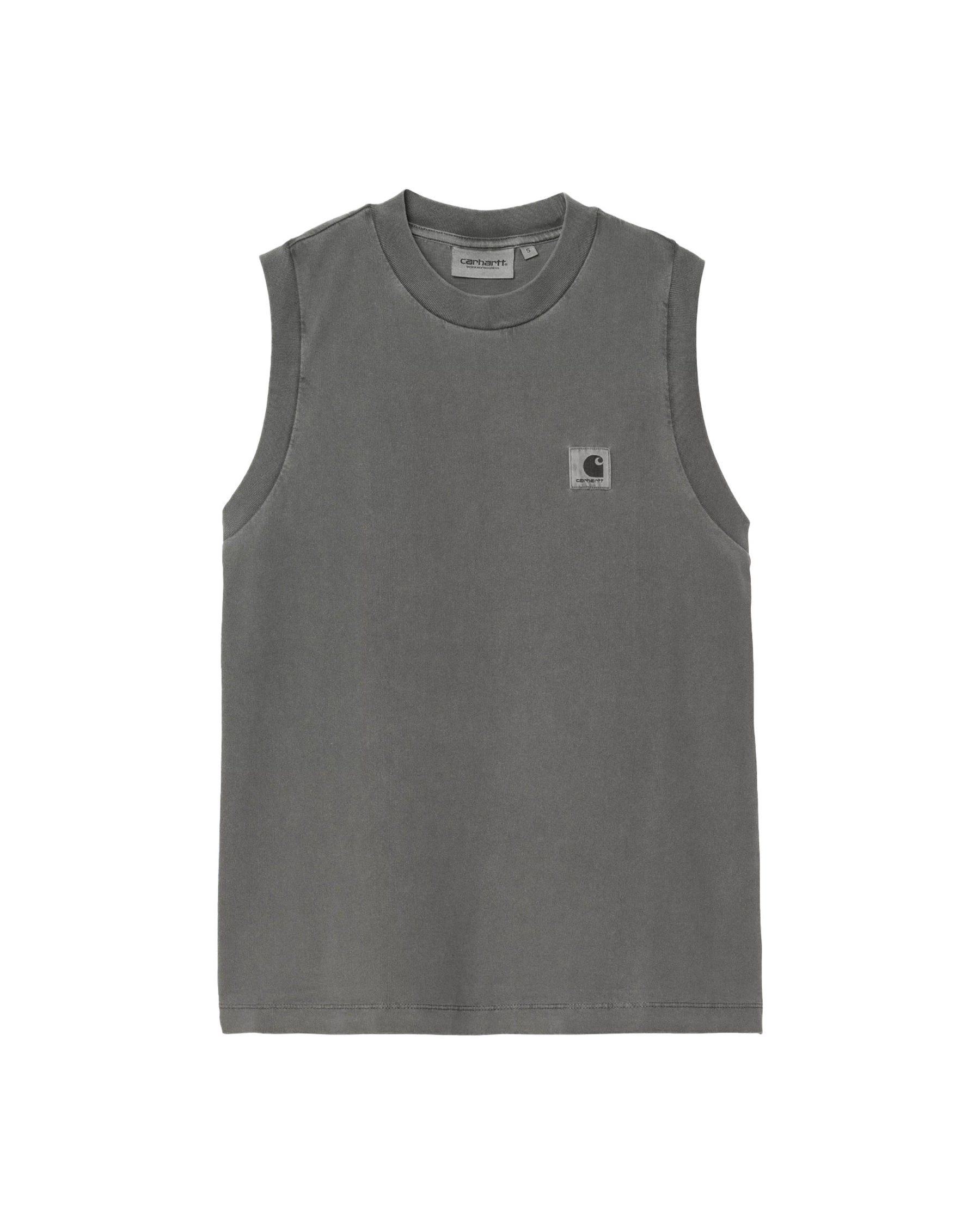 Canotta Donna W' Nelson Grigio Garment Dyed