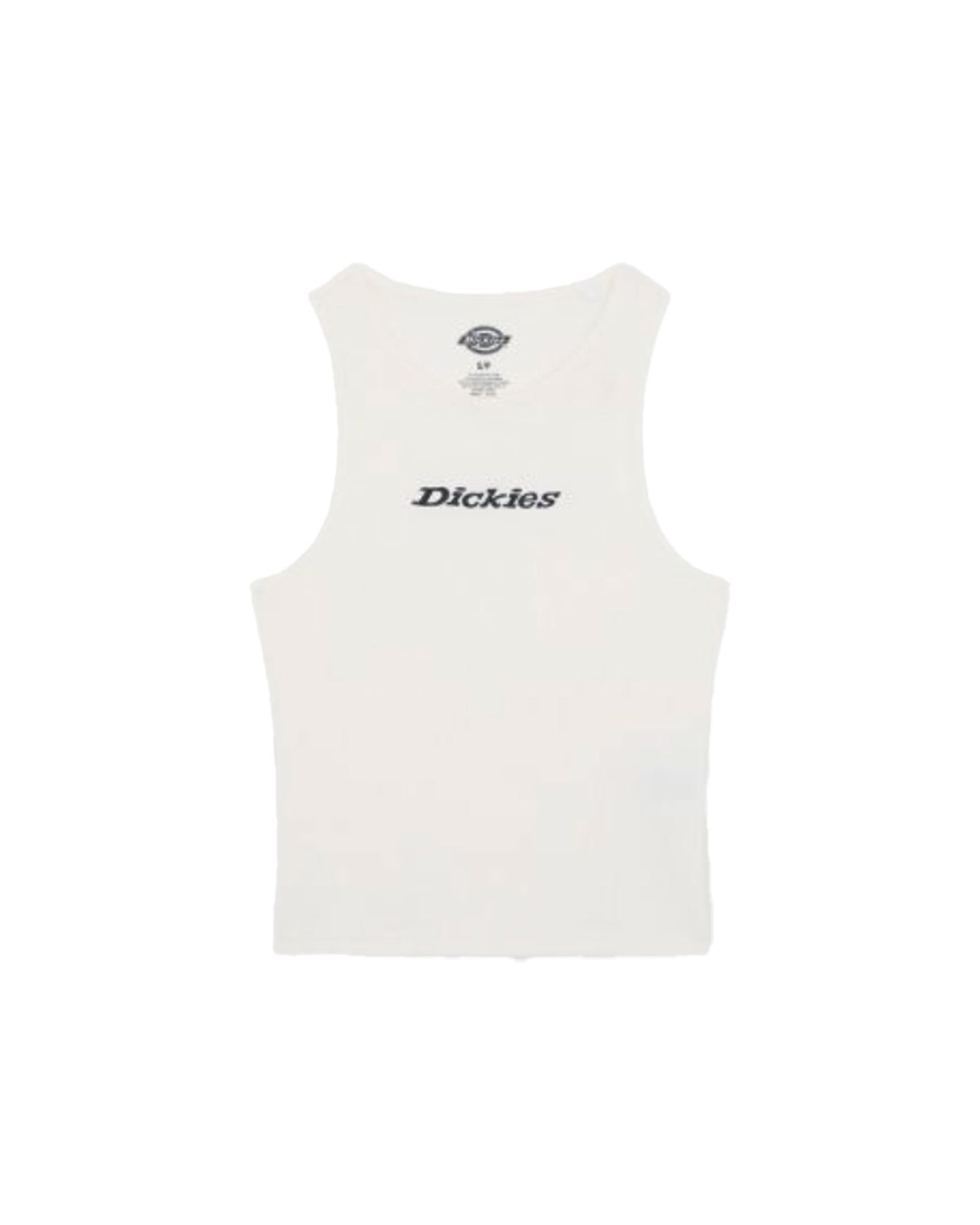 Canotta Donna Dickies Rib Top W Egret